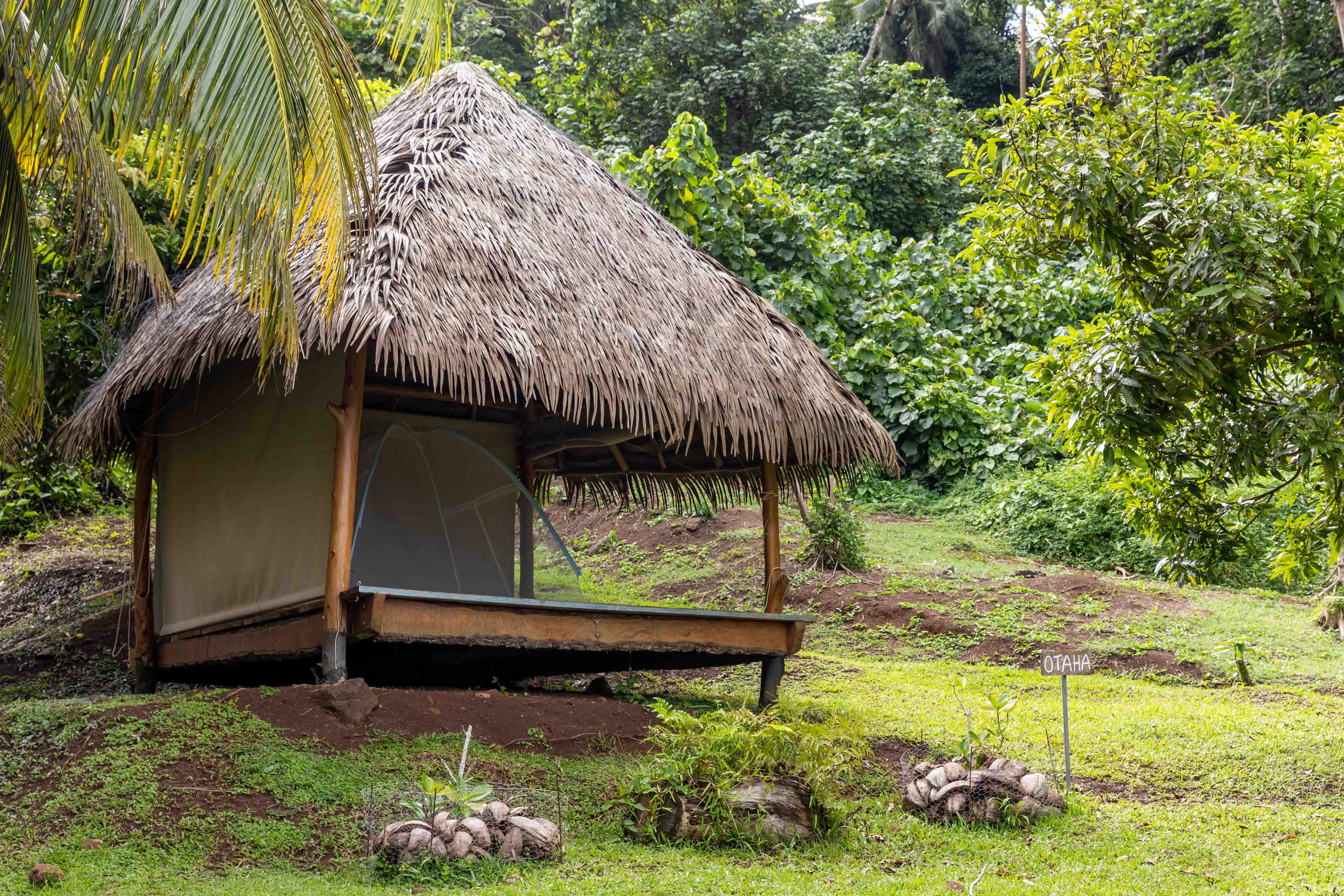 Vue d'ensemble du camp